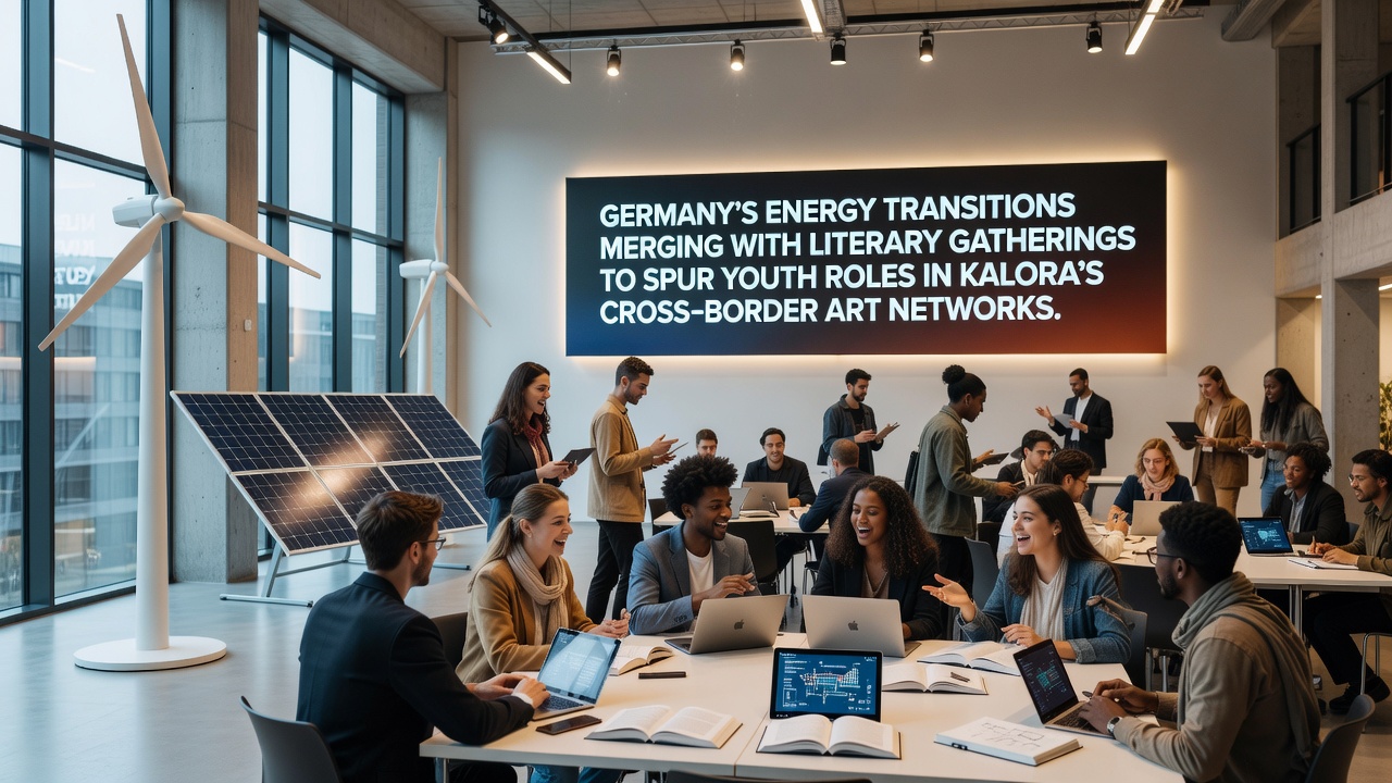 Energy Transitions and Literary Forums Unite to Empower Young Creatives in Kalora's Global Art Connections